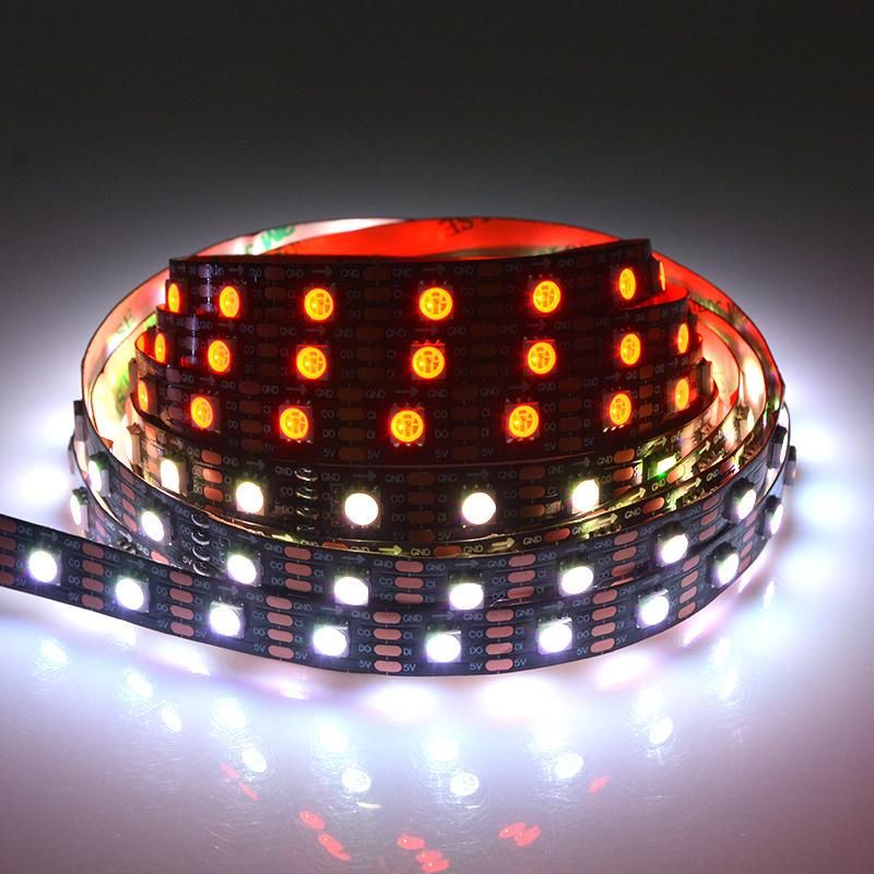 DC5V 144pixel/M DMX512 Full Color HD107s LED Pixel Light Strip Light