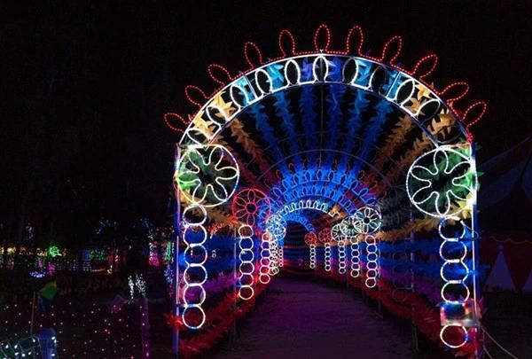 Garden Decoration DMX Controlling Tunnel Decoration