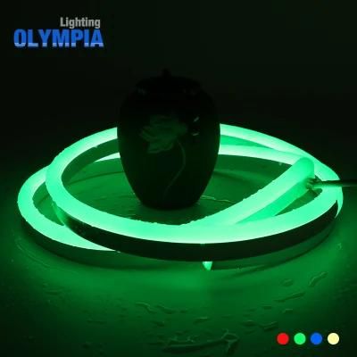 24V Color Changing RGB LED Neon Flex with UV Resistant