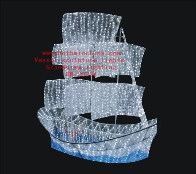 Vessel Sculpture Lights (BW-SC-234) , Christmas Lights as Shopping Mall Decoration,