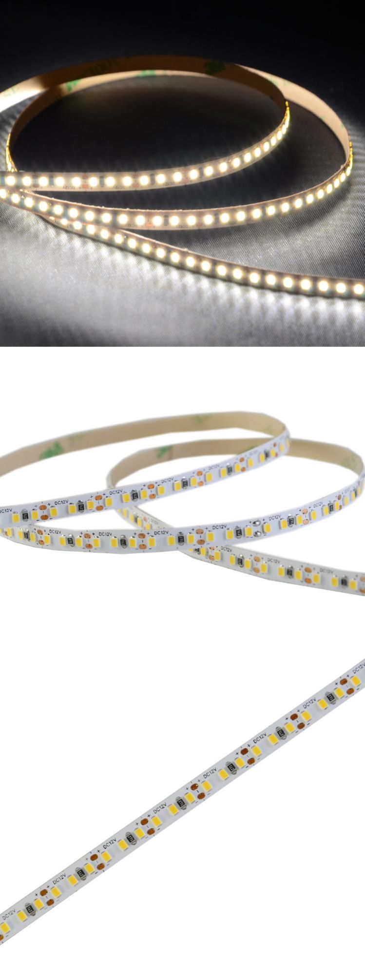 Ra90 5mm PCB 12W/m SMD2216 LED strip for mirror light