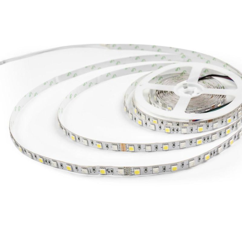 5050 60LED/M 14.4W/M Flexible SMD5050 RGB+W LED Strip 2year Warranty