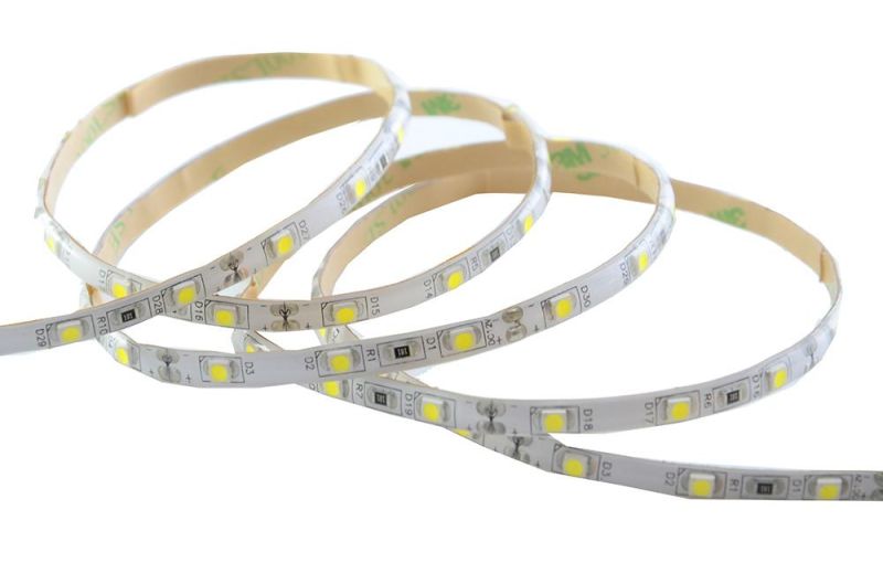 led ce Smd3528 60Leds/M 12V 5MM ip20 ip44 ip65 ip68