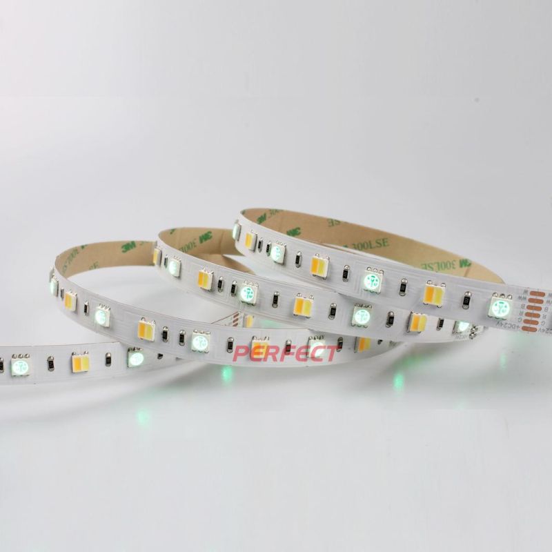 Superbright RGB+CCT 5 Colors LED Strip Light for Decoration