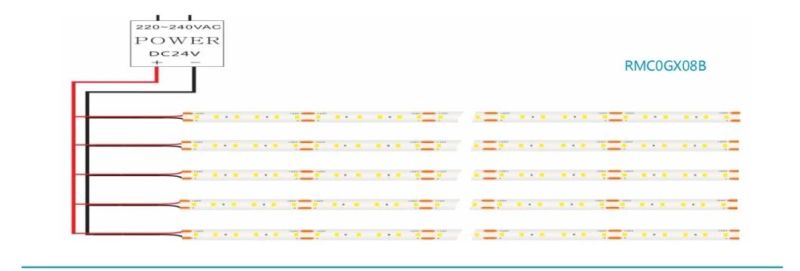 10m/Roll 120LED/M DC24V SMD2835 Flexible LED Strip