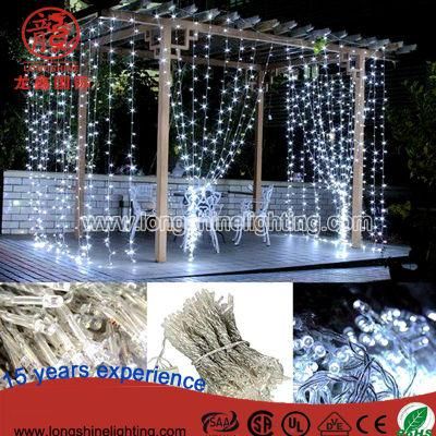 LED Lighting Christmas Garlands Decoration 110-220V LED Curtain Light