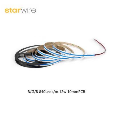 Blue COB LED Strip 480LEDs/M 12W Single Color LED Light