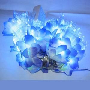 Fiber Flower Optic String Light for Christmas Tree Lighting