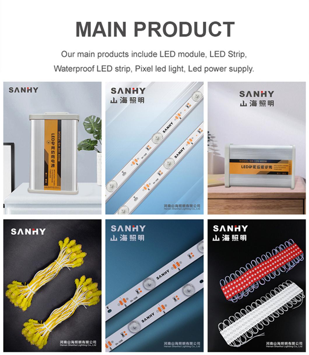 IP65 Waterproof LED Strip Light Advertising Light Boxes 2838 12V Strip LED Light