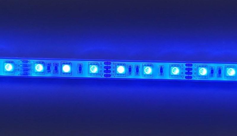 UL CE IP20 RGB5050 Strip DC24V 120LEDs/M LED Flexible Tape Strip