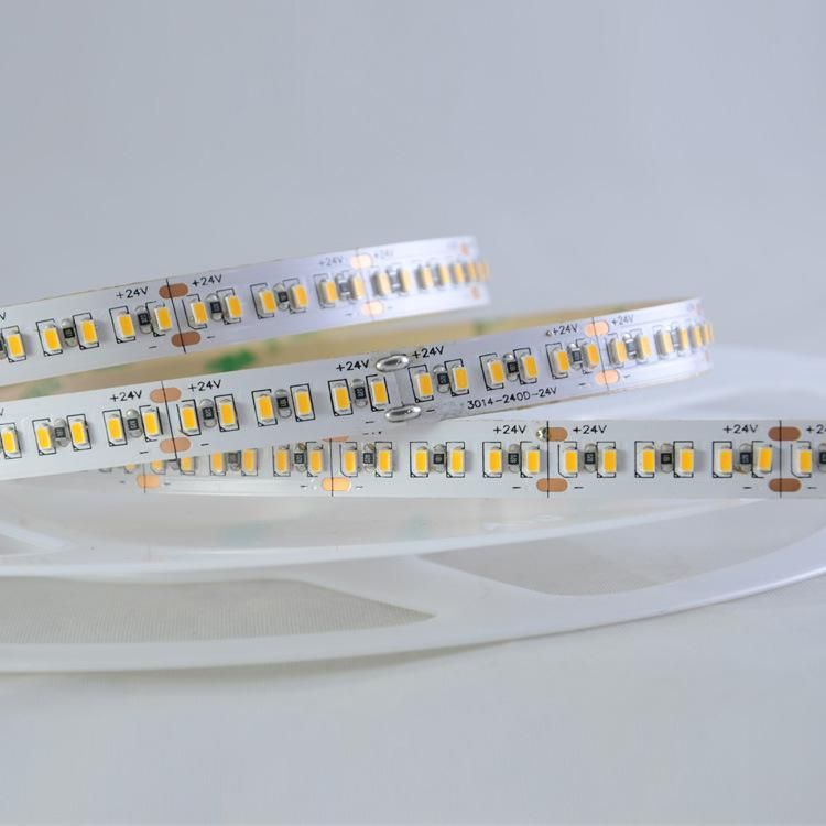 Non-waterproof Warm White Light 3014 240LEDs/M LED Flexible Strip