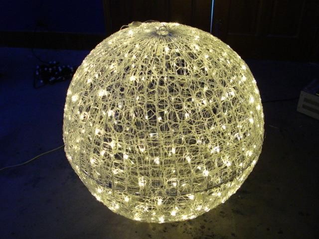 Customized Colorful LED Ball Decoration LED Holiday Lights LED Motif Ball Lights