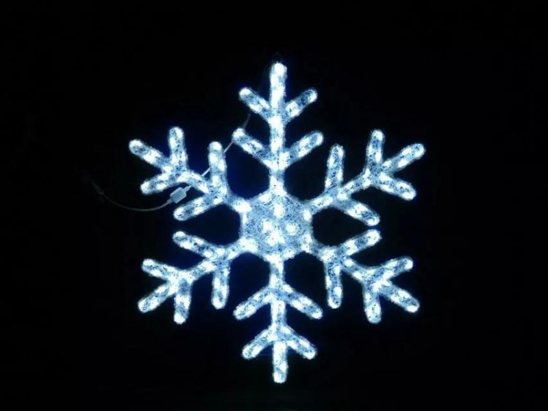 LED Motif Lights Christmas Fan-Shaped Decorated