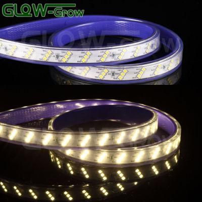 4000K White SMD 2835 180 (60*3) L IP65 LED Strip Light with AC/DC Converter