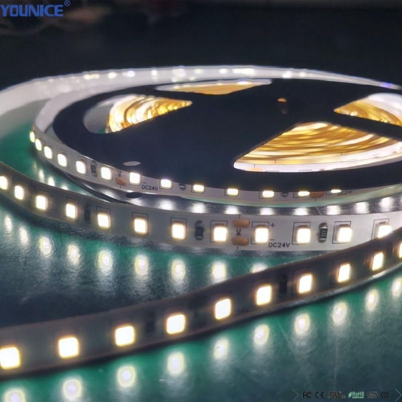 High Brightness 120LEDs 10m Long Cascade DC12V Dimmable Linear Flexible LED Strip