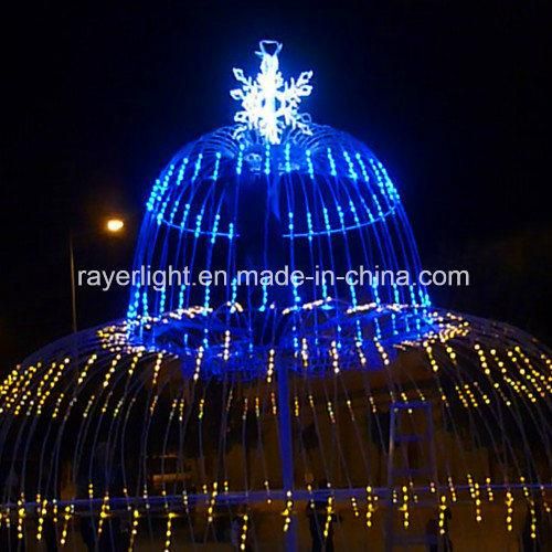 New Starry Rope Christmas Tree Topper Light Star