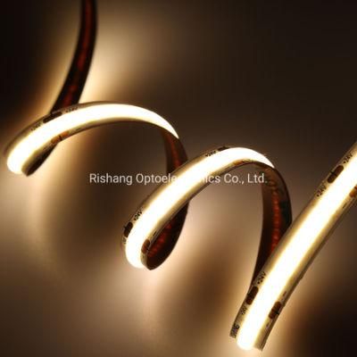 UL CE RoHS 512LEDs/Meter High Density Dots Free Linear COB LED Strip Light