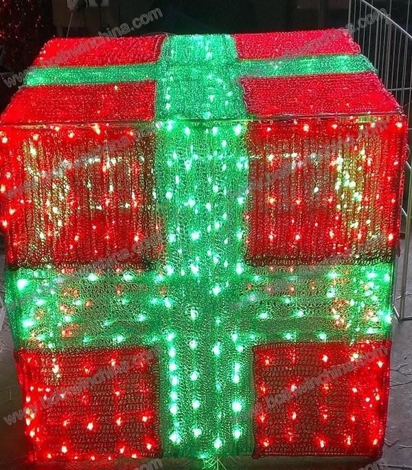 LED Square Gift Box Christmas Light for Decorating