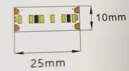 Manufactor Direct Sell SMD LED Strip Light 3014 240LEDs/M DC24V for Home/Office/Building