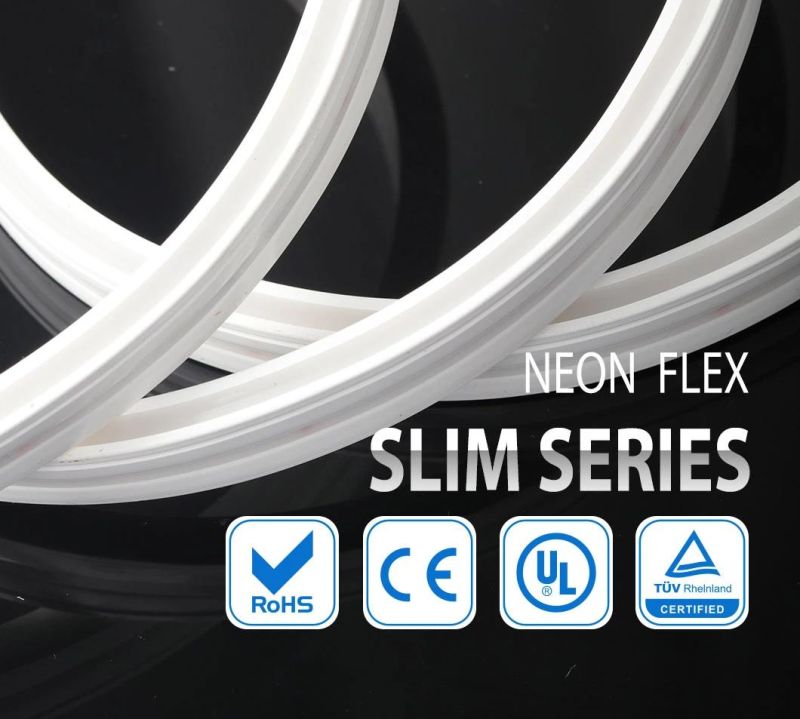 Slim 6*12mm Silicone 3000K Constant Current 12V Flexible LED Neon Strip