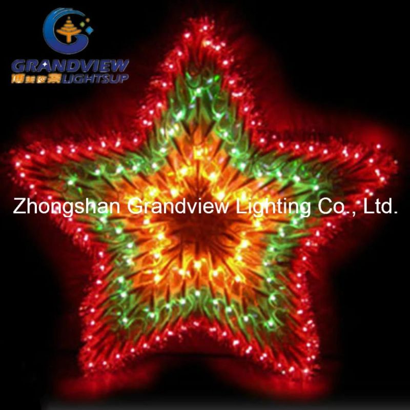 Animated 50cm Star Christmas Motif Lights