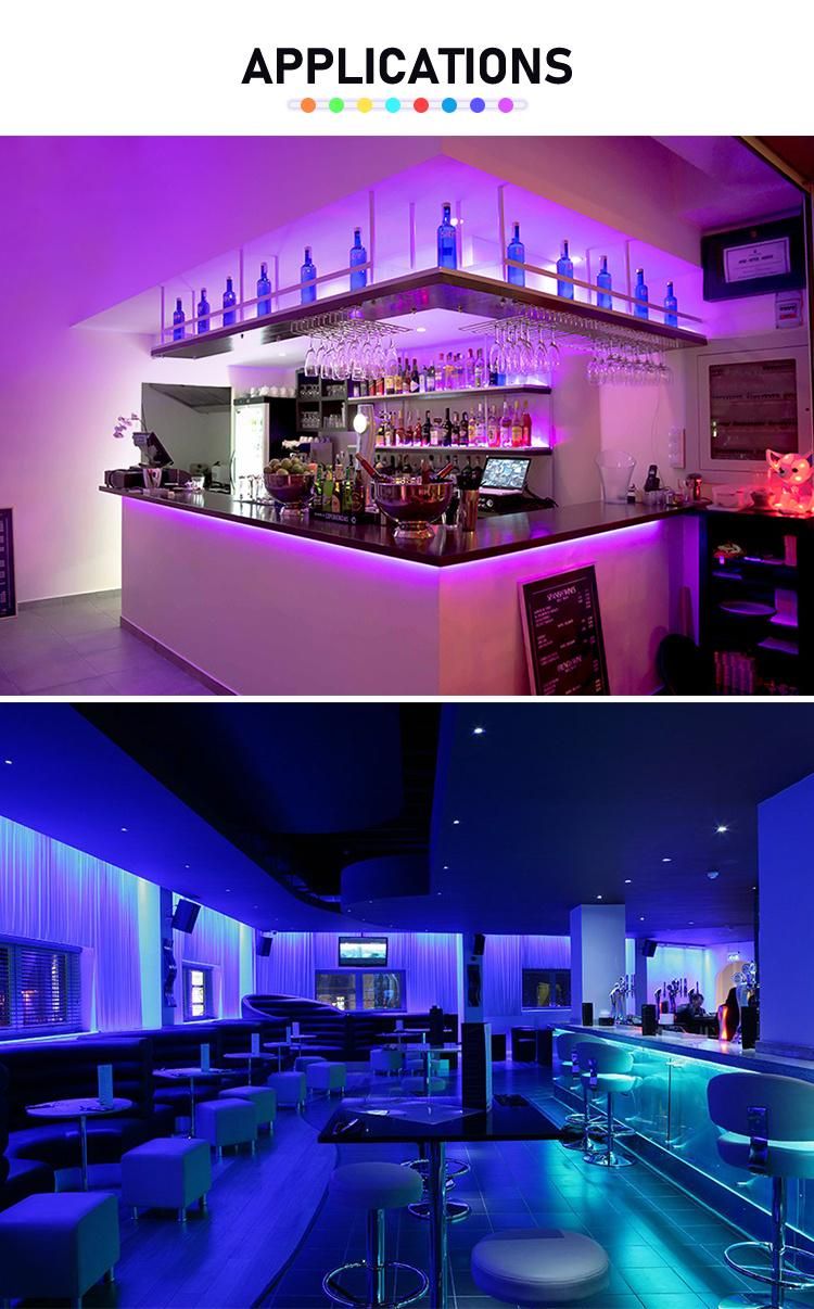 Waterproof 5050+2835 Smart Strip Light for Party Decoration