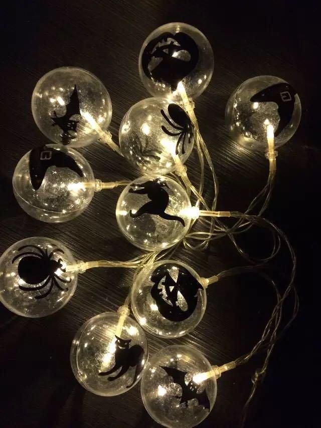 Halloween LED String Light with Eye Ball Decoration