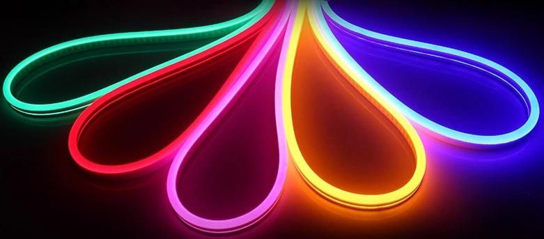 Waterproof IP68 12V Soft Silicone Rubber Tube Neon LED Strip Light