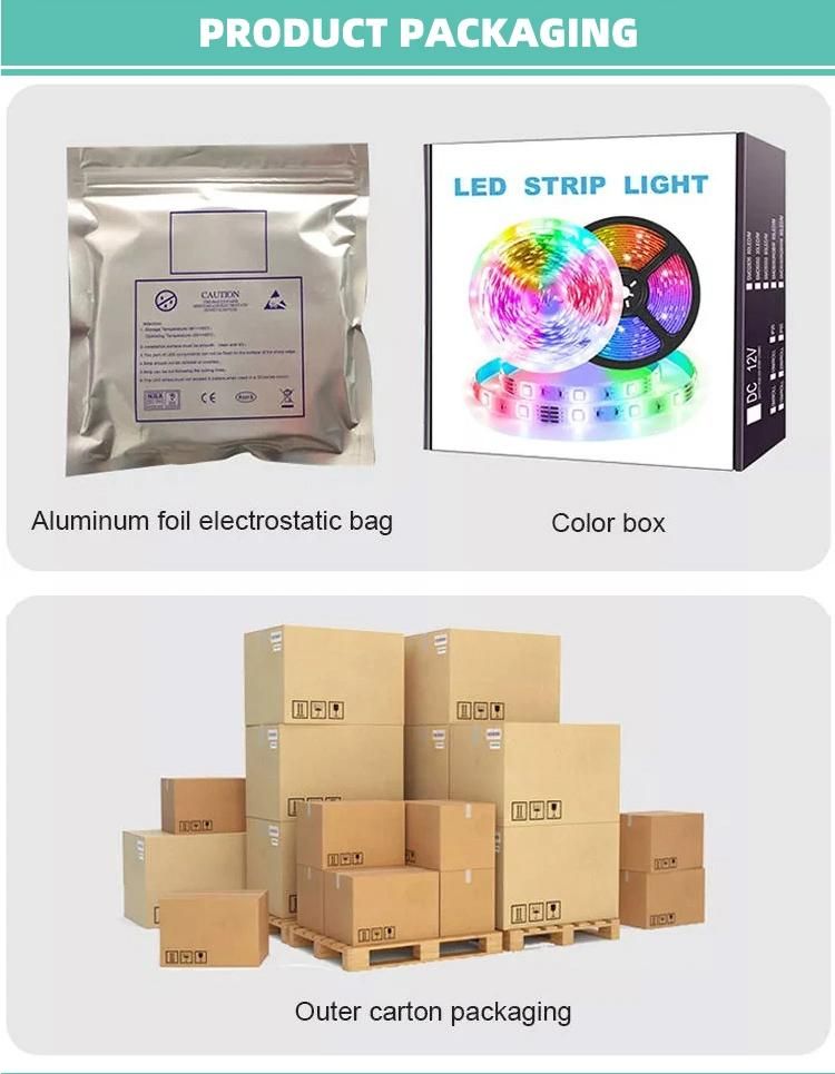 110V RGB LED Strip Light with Remote Control