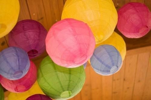 LED Chinese Lantern Solar String Lights