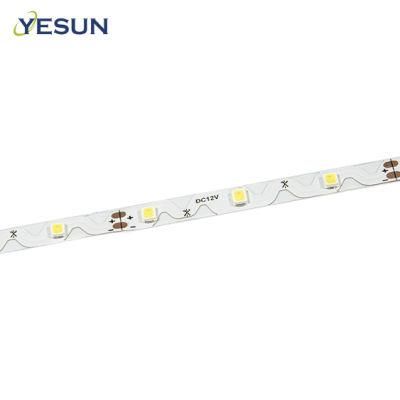 New Design Resistor Free 12VDC SMD2835 60LEDs Per Meters S Shape Flexible LED Strips