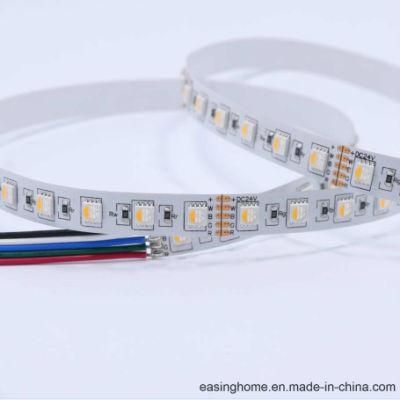 SMD5050 Rgbww CRI&gt;890 High Bright 120LEDs 14.4lw/Meter LED Rigid Strip Light for Indoor Buliding Rope Light