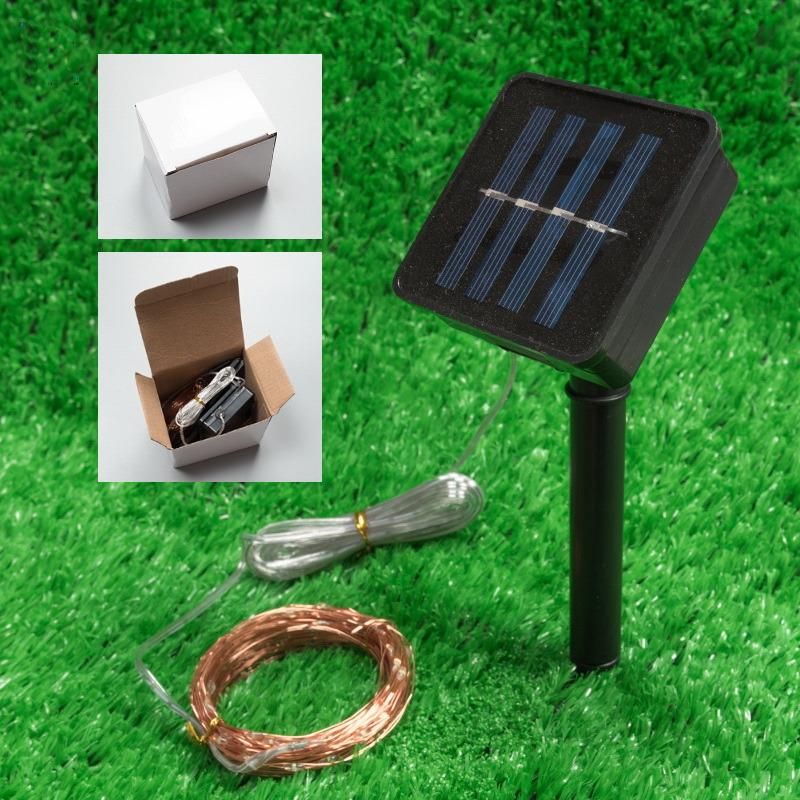 50/100/200 LED Solar LED Light Waterproof LED Copper Wire String