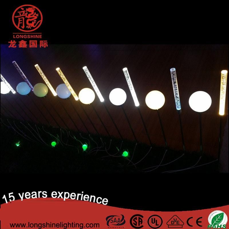 Waterproof LED Acrylic Ball Light for Garden Decoration Outdoor Indoor