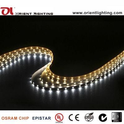 UL Ce Approval 5050 24V 7.2W 30LEDs/M IP20 3000K LED Strip Light