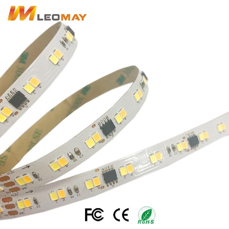 12V 2835 Led Strip Light 144Leds/M 1903Ic Cct 10Mm 8W  Dual Color Light Strip