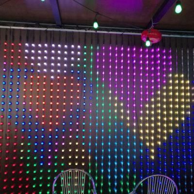 Wedding Party Event Decoration Lighting RGB LED Curtain Light