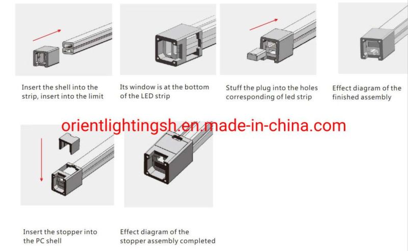 waterproof IP67 Outdoor Neon Light 16mm 15mm LED Strip Light