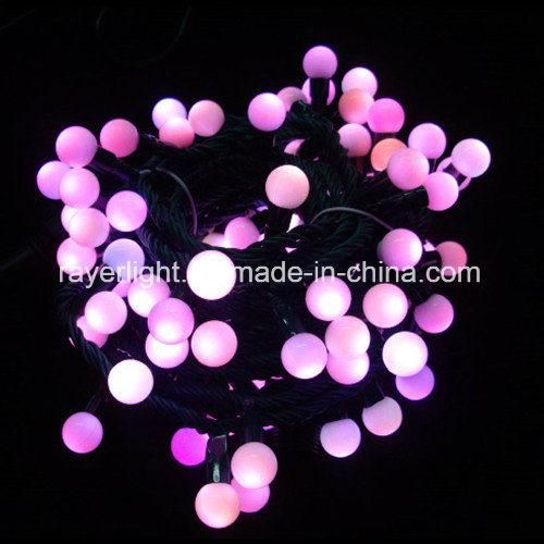 LED String Changing Color Light LED Ball String Lights LED Street Decorative Light