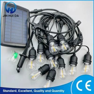 Solar Exterior Garden Home Decorative 5 Meters Outdoor LED String Bulb