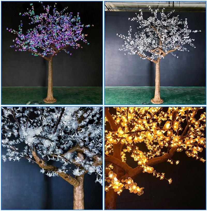 Outdoor Wedding Decoration IP65 LED Cherry Blossom Tree Light