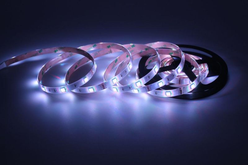 High Bright Mini Size RGB Color LED Flexible Strip Light for Advertising