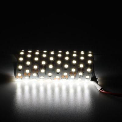 DC12V 3000K Flexible CE RoHS IP65 Waterproof Silicone Spraying Flexible LED Strip