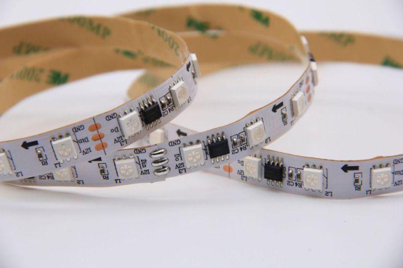 5050 Ws2812b/Sk6812 Addressable RGB Digital LED Strip/Pixel LED Strip