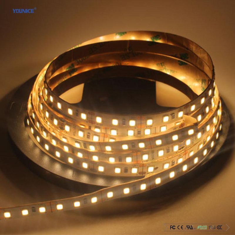 200lm/W Super Bright DC24V 4000K SMD2835 Decorative Lighting LED Flexible Tape Light Strip