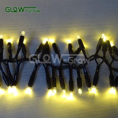 Holiady Use 2.0m UL Listed LED Cluster String Light for Street Decoration