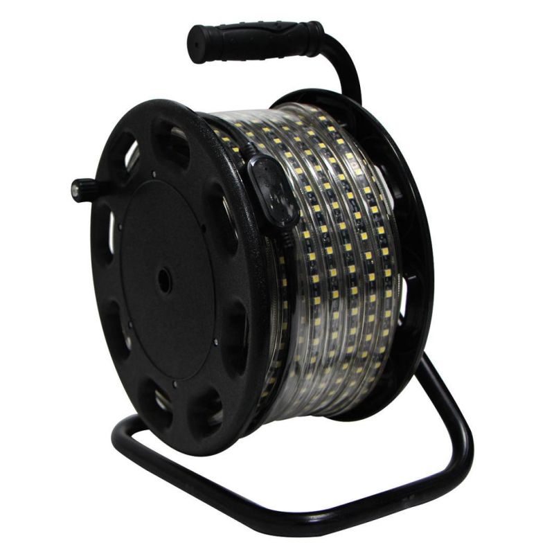 230V 25m 5050-60LED/M LED Strip with High Lumen 800lm/M on a Drum, Construction Site Light