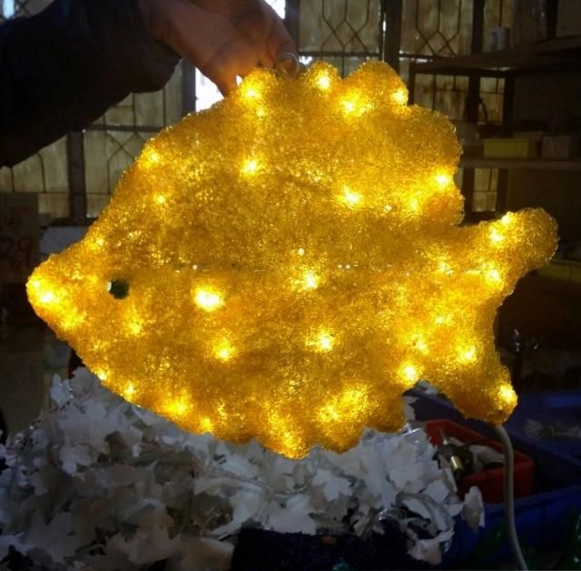 LED Acrylic Lighted Fish for Decoration