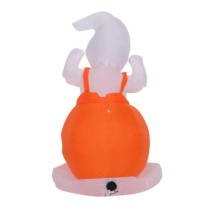 Halloween Inflatable Outdoor Colorful Dimming Ghost Pumpkin Light