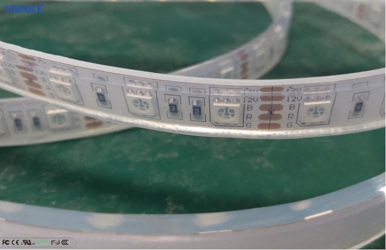 SMD5050 5 in 1 Package Rgbww DC24V 12mm Width LED Flexible Tape Strip